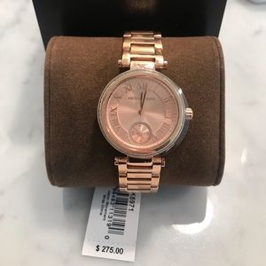 MICHAEL KORS Ross gold watch BNWT